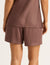 Vegan Silk Short - Garnet