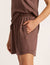 Vegan Silk Short - Garnet