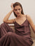 Vegan Silk Cami - Garnet