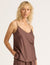 Vegan Silk Cami - Garnet