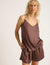 Vegan Silk Cami - Garnet