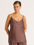 Vegan Silk Cami - Garnet
