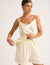 Vegan Silk Cami - Pearl