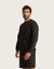 Bamboo CloudKnit Men's Crew Neck Sweater - Black