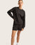 Bamboo CloudKnit Women's Crew Neck Sweater - Black