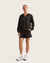 Bamboo CloudKnit Women's Quarter Zip Sweater - Black