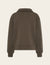 Women's Quarter Zip Sweater - Oyster