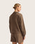 Bamboo CloudKnit Women's Quarter Zip Sweater - Oyster