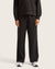 Women's Straight Leg Sweat Pants - Black