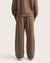 Bamboo CloudKnit Women's Straight Leg Sweat Pants - Oyster