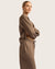 Bamboo CloudKnit Women's Straight Leg Sweat Pants - Oyster