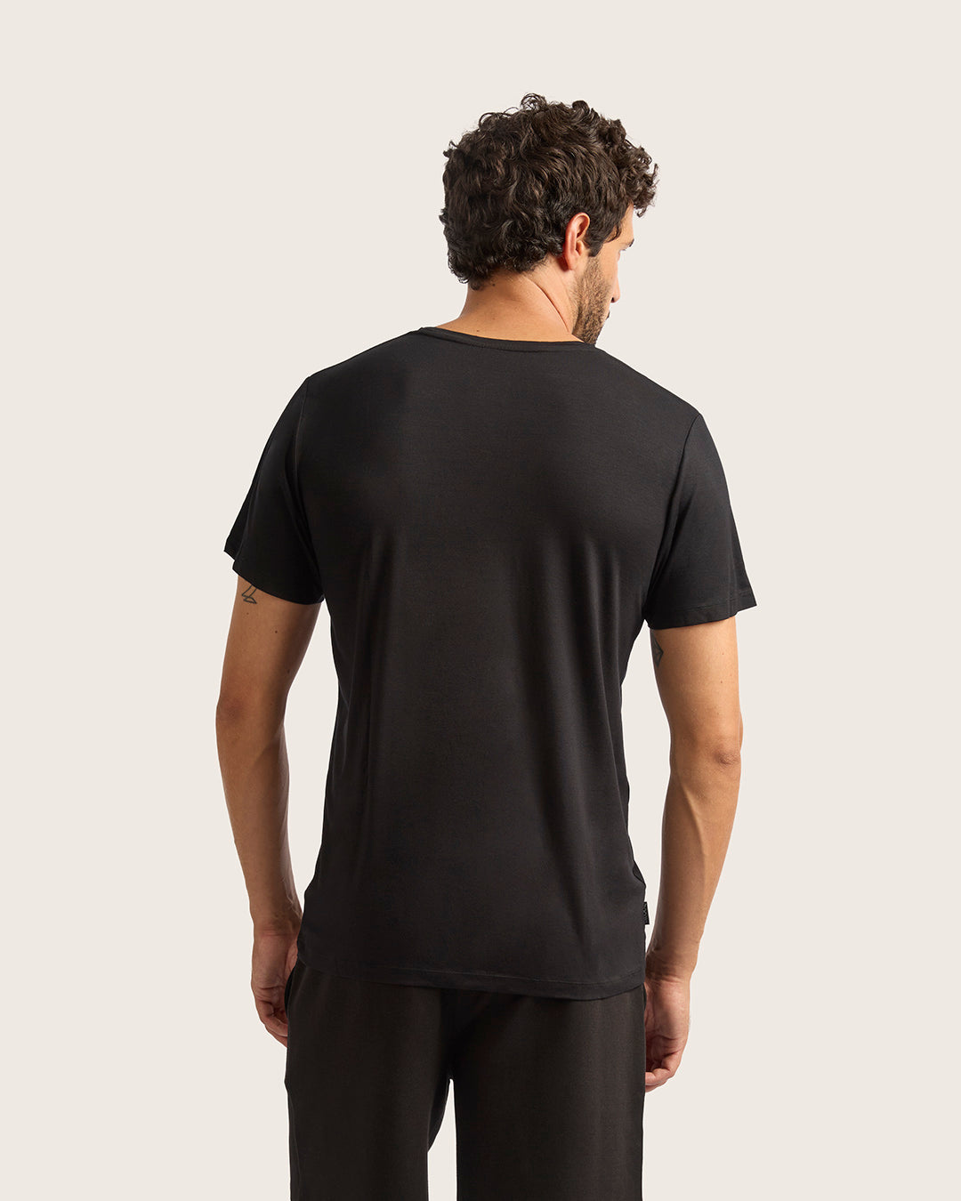 Men's Crew Neck T-Shirt - Black