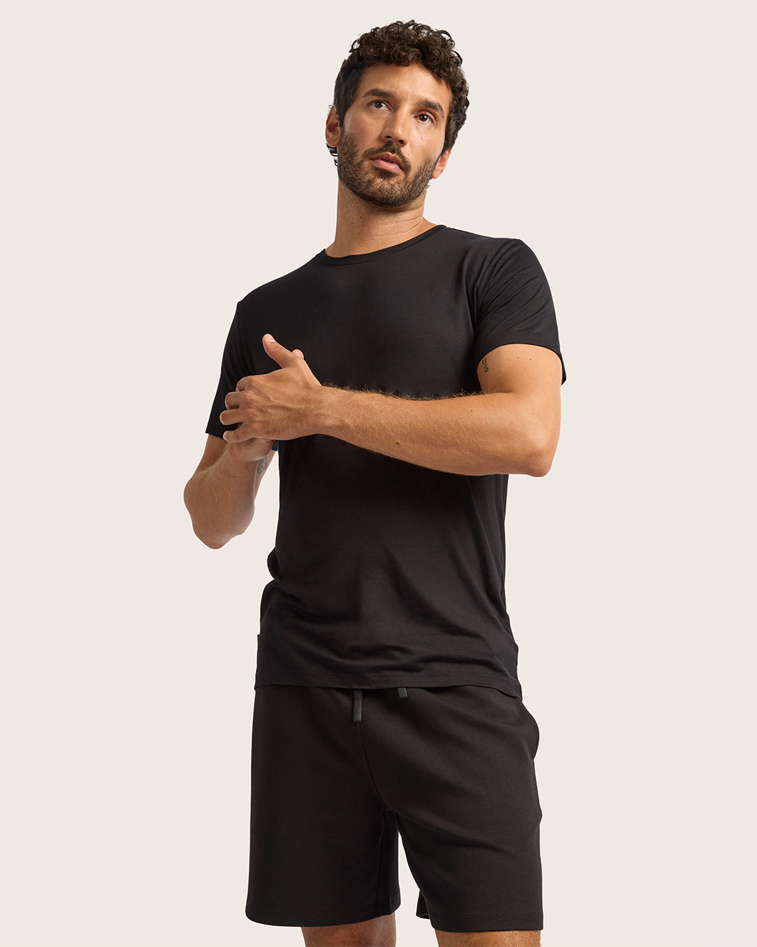 Men's Crew Neck T-Shirt - Black