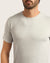 Men's Crew Neck T-Shirt - Light Grey Marl