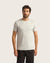 Men's Crew Neck T-Shirt - Light Grey Marl