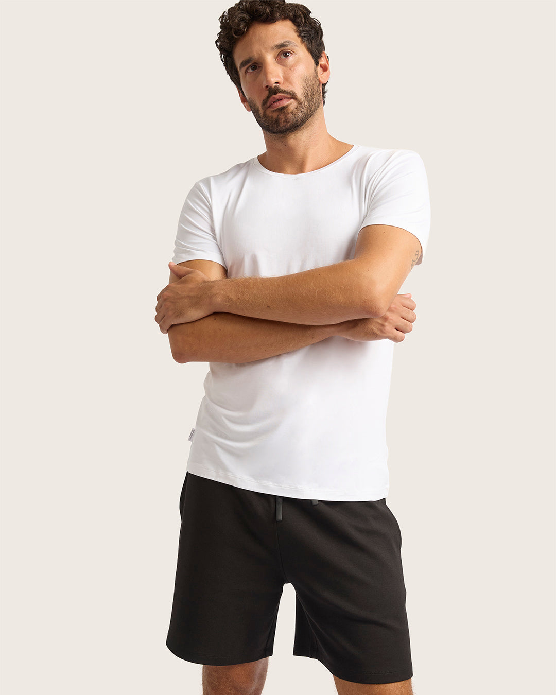 Men's Crew Neck T-Shirt - White
