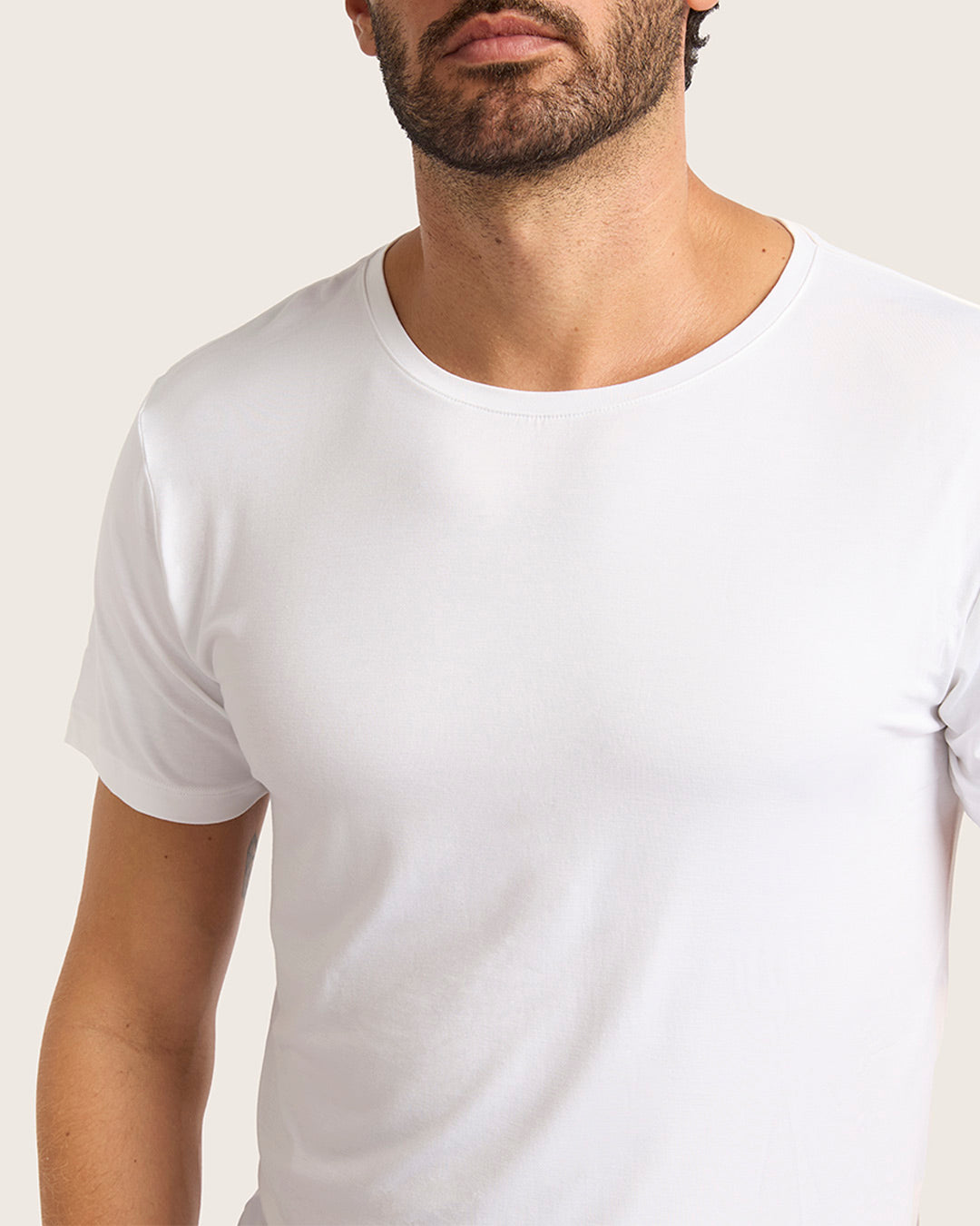 Men's Crew Neck T-Shirt - White