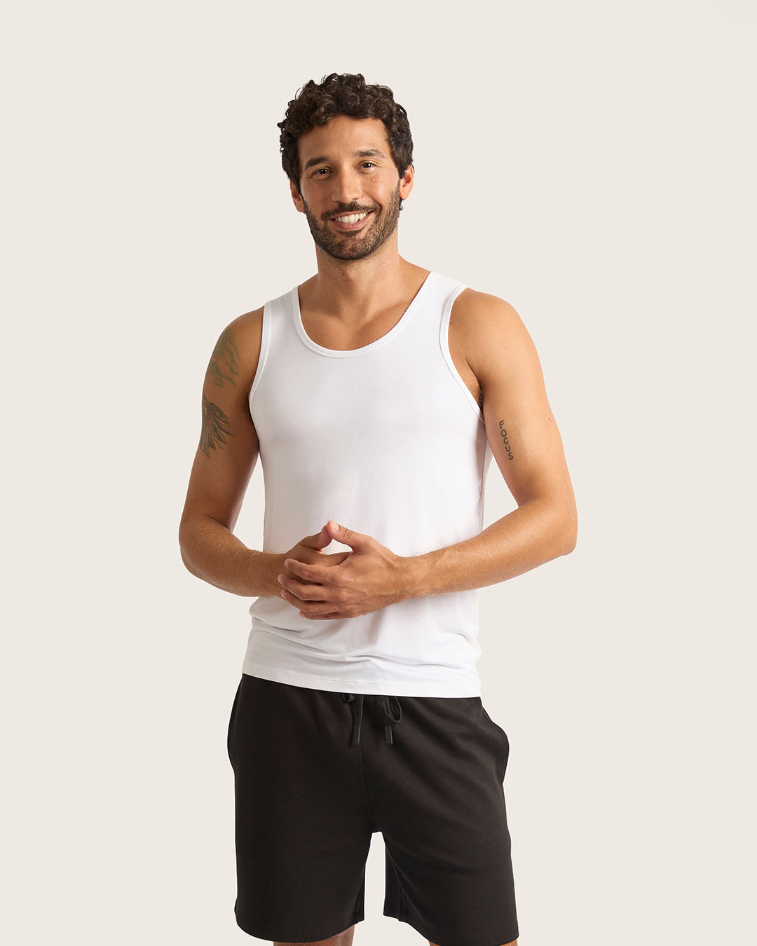 Men's Tank Top - White
