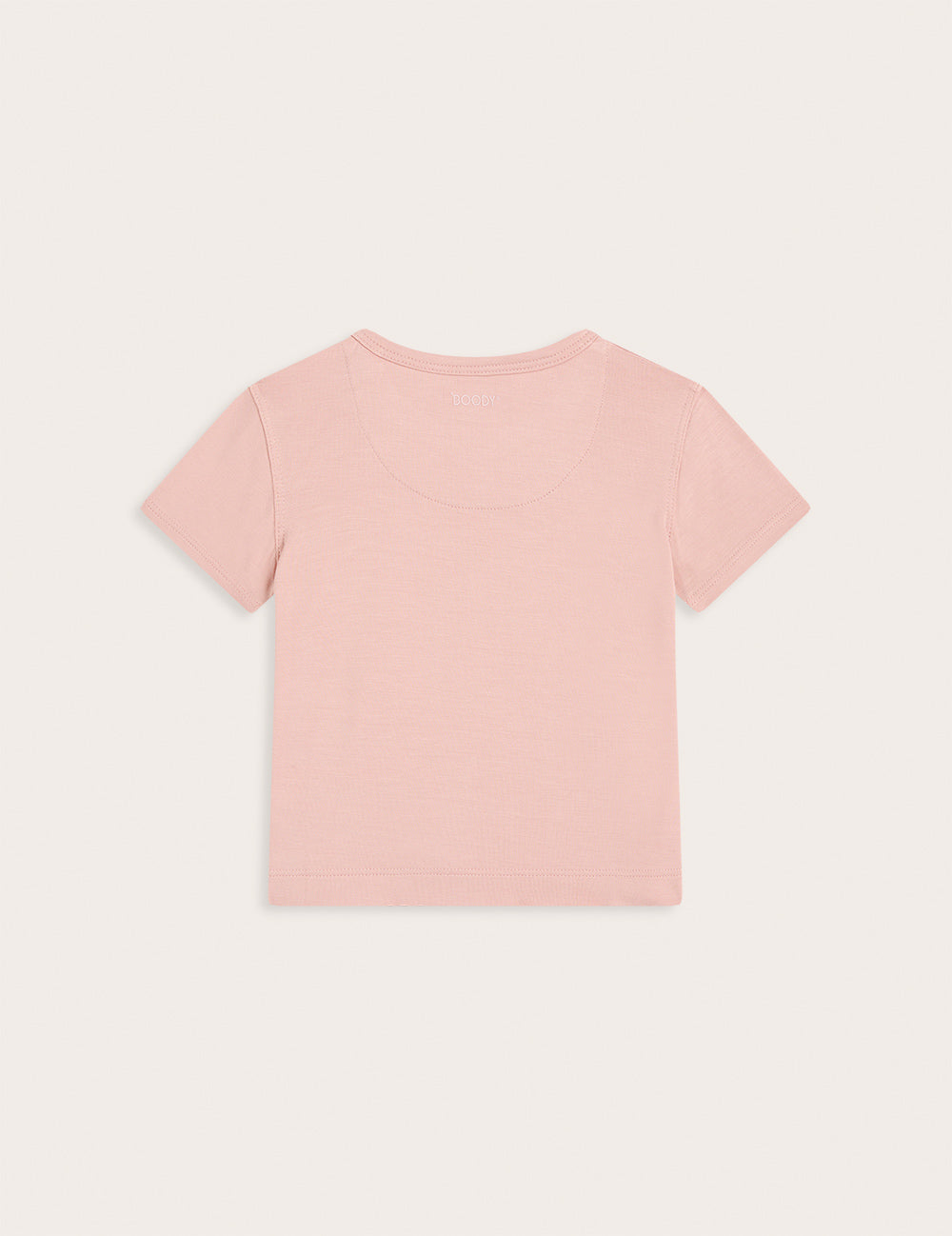 Baby Short Sleeve T-Shirt - Dusty Pink