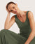 Long Jumpsuit - Moss