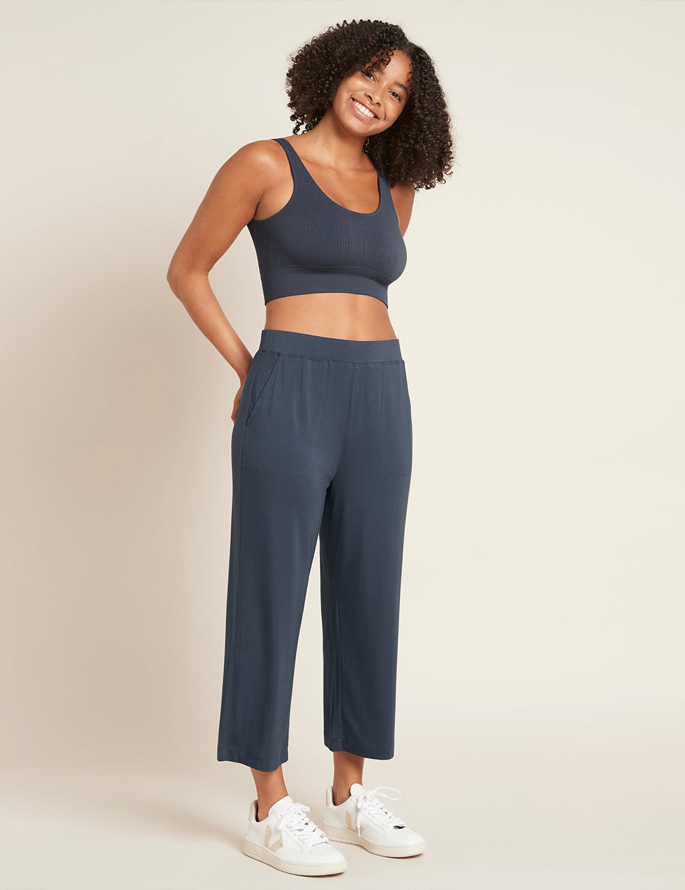 Downtime Crop Pant Storm