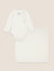 Set Giftbox - Baby Long Sleeve Bodysuit & Jersey Wrap - Natural White