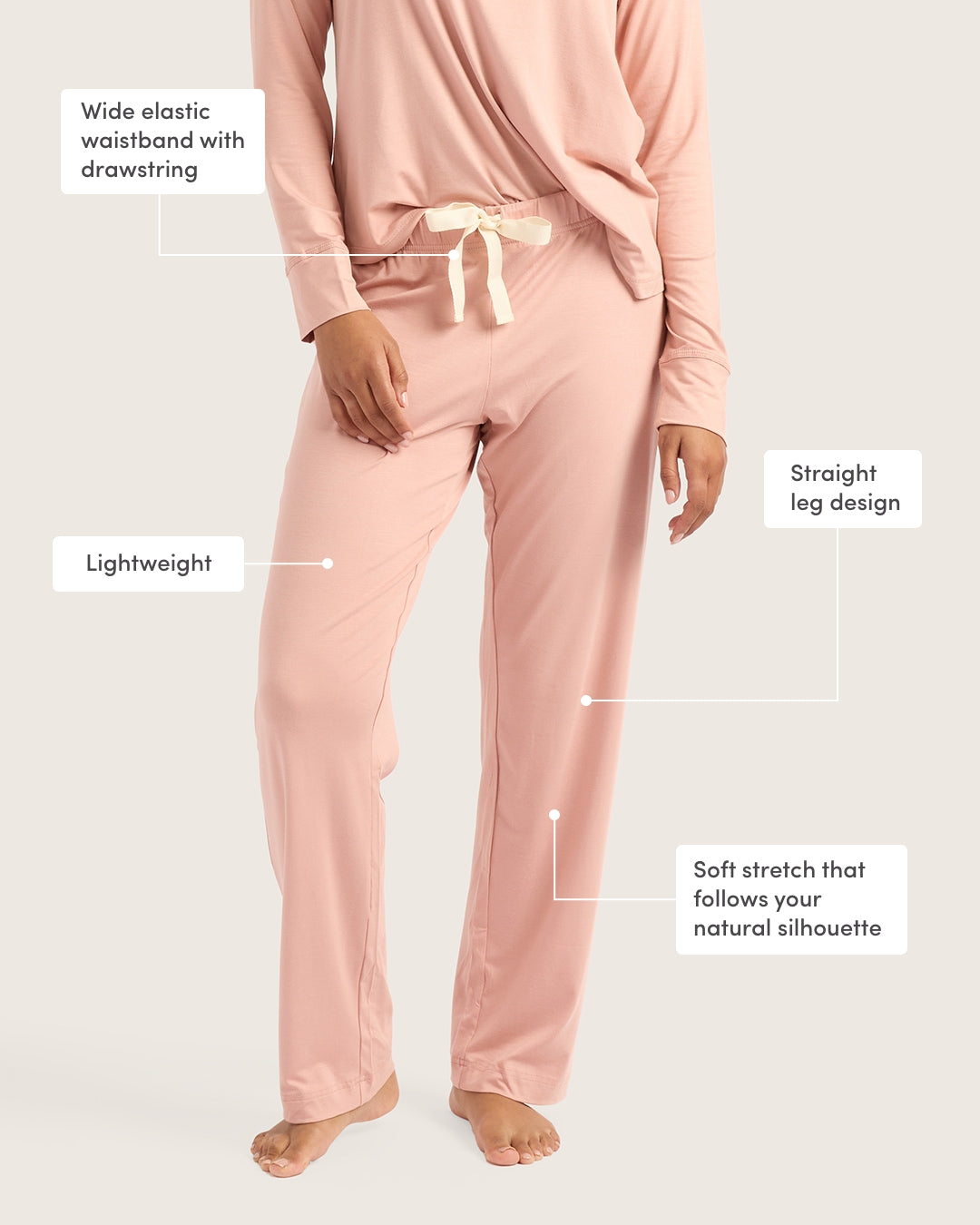 Cosy Sleep Set - Dusty Pink
