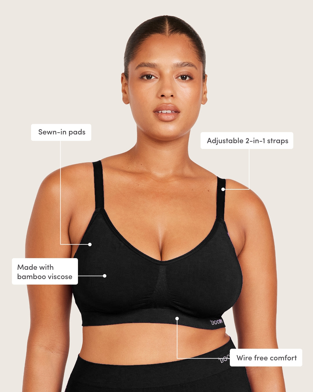Full Bust Everyday Comfort Pack - Black