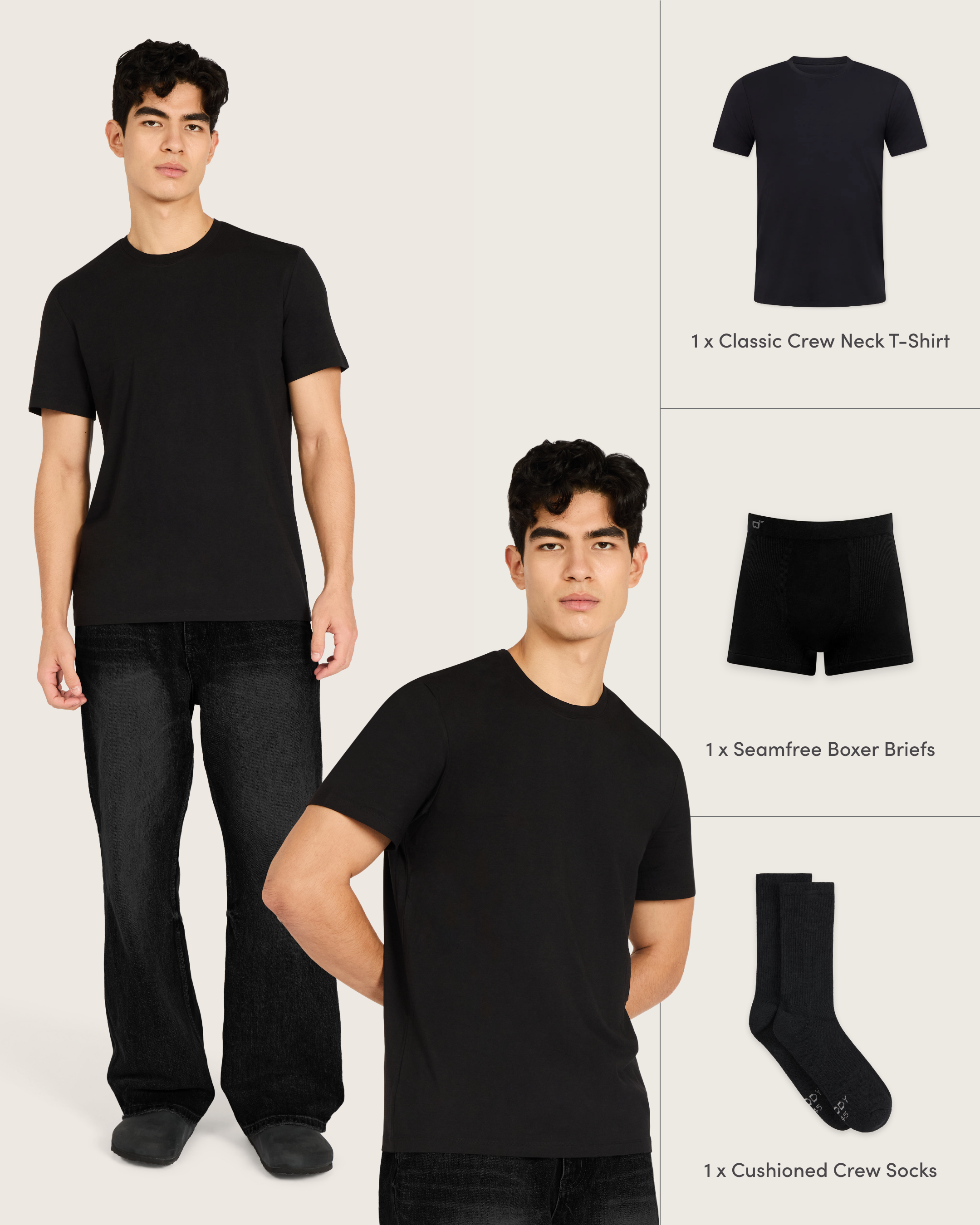 Dad's Smooth Comfort Pack - Black