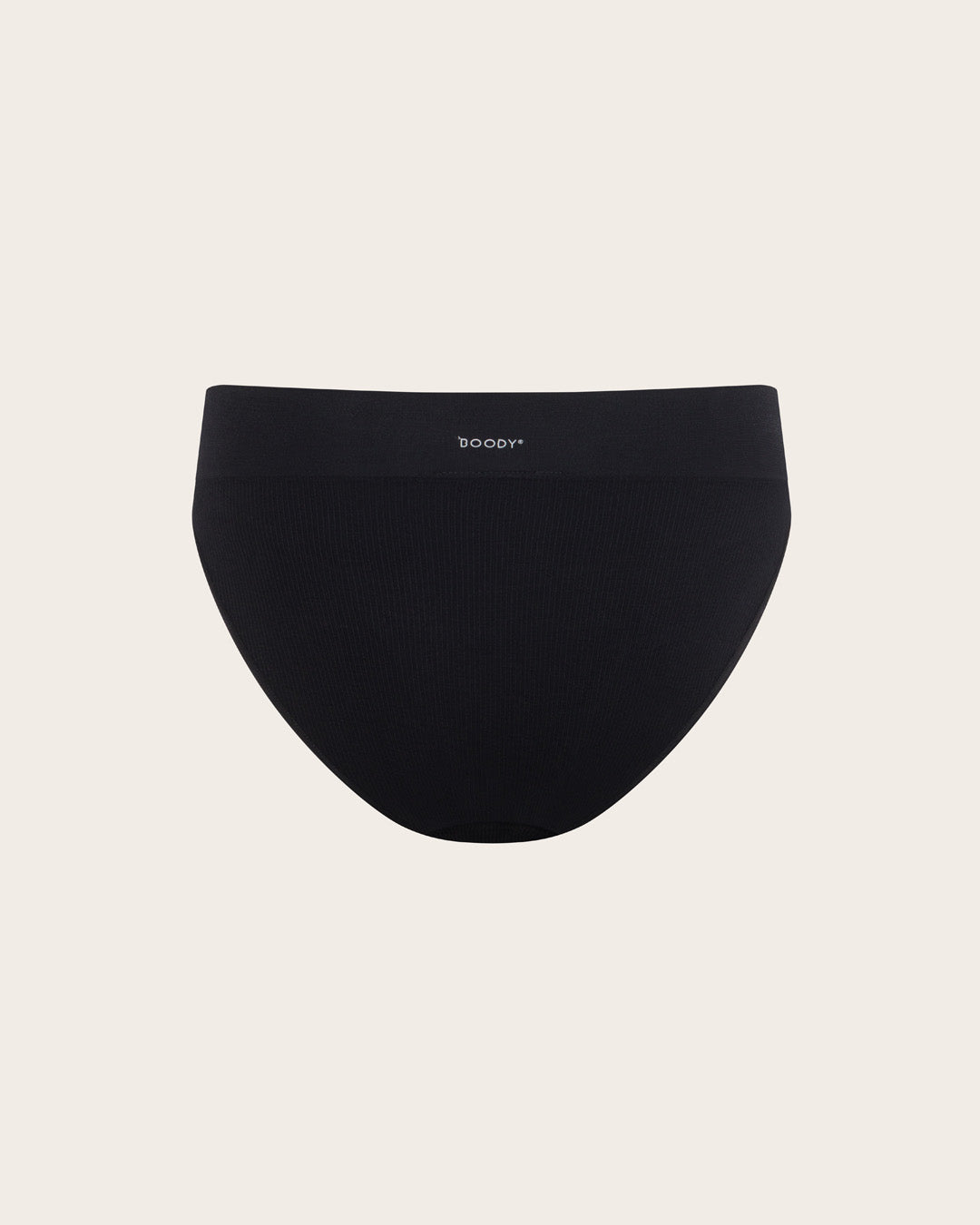 LYOLYTE Ribbed High Leg Briefs - Black