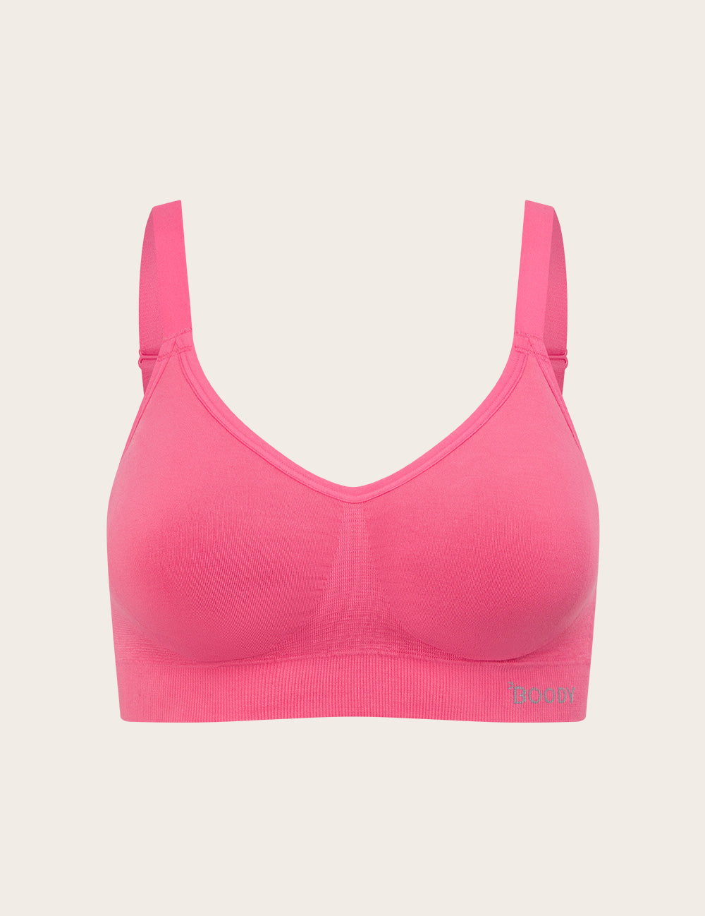 Wireless Full Bust T-Shirt Bra - BCAM Pink