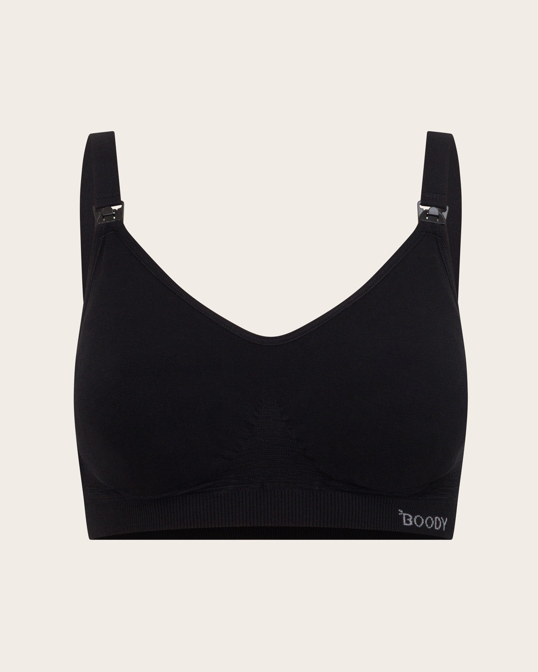 Wireless Maternity Bra - Black
