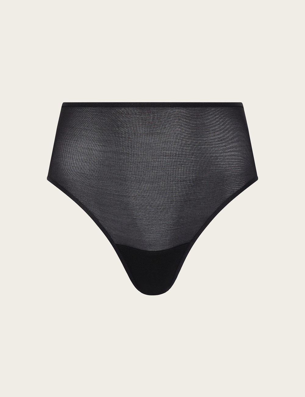 FreeMesh High-Cut Full Briefs - Black