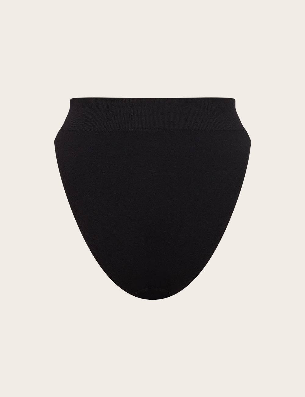 High Cut Full Briefs - Black
