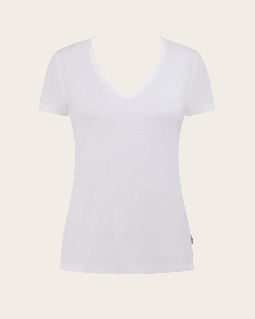Women's Base Layer V-Neck T-Shirt - White