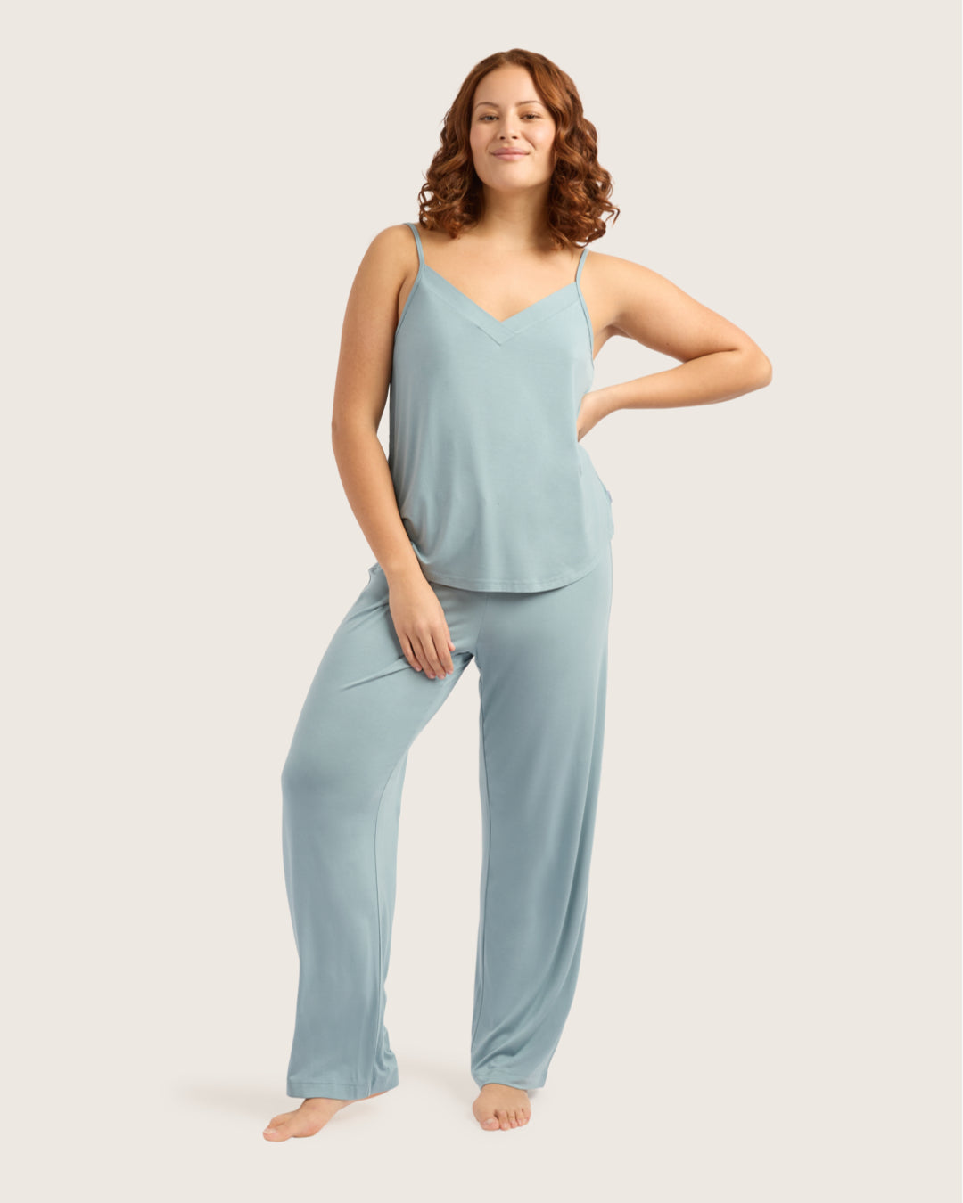 Goodnight Sleep Cami - Mineral Blue