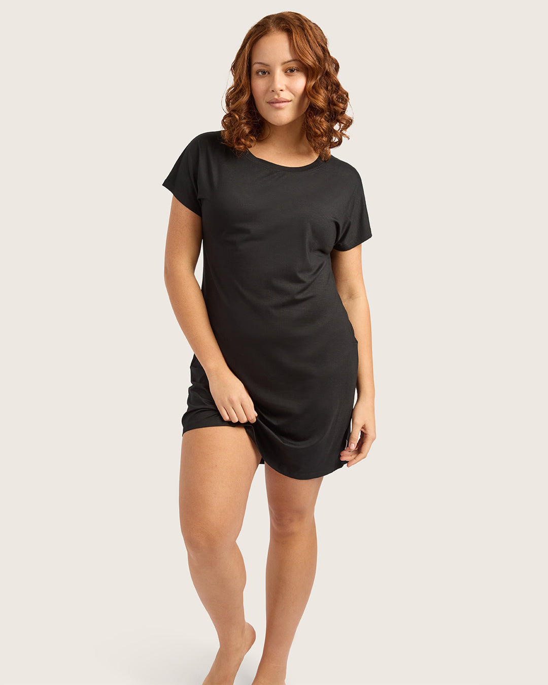 Goodnight Nightdress - Black