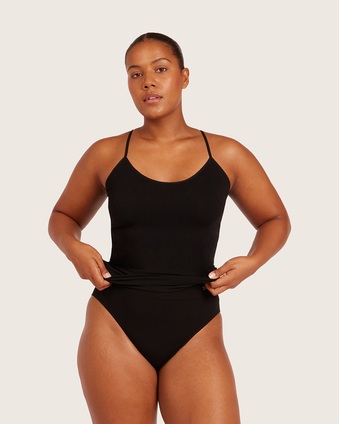 Base Layer Cami Top - Black