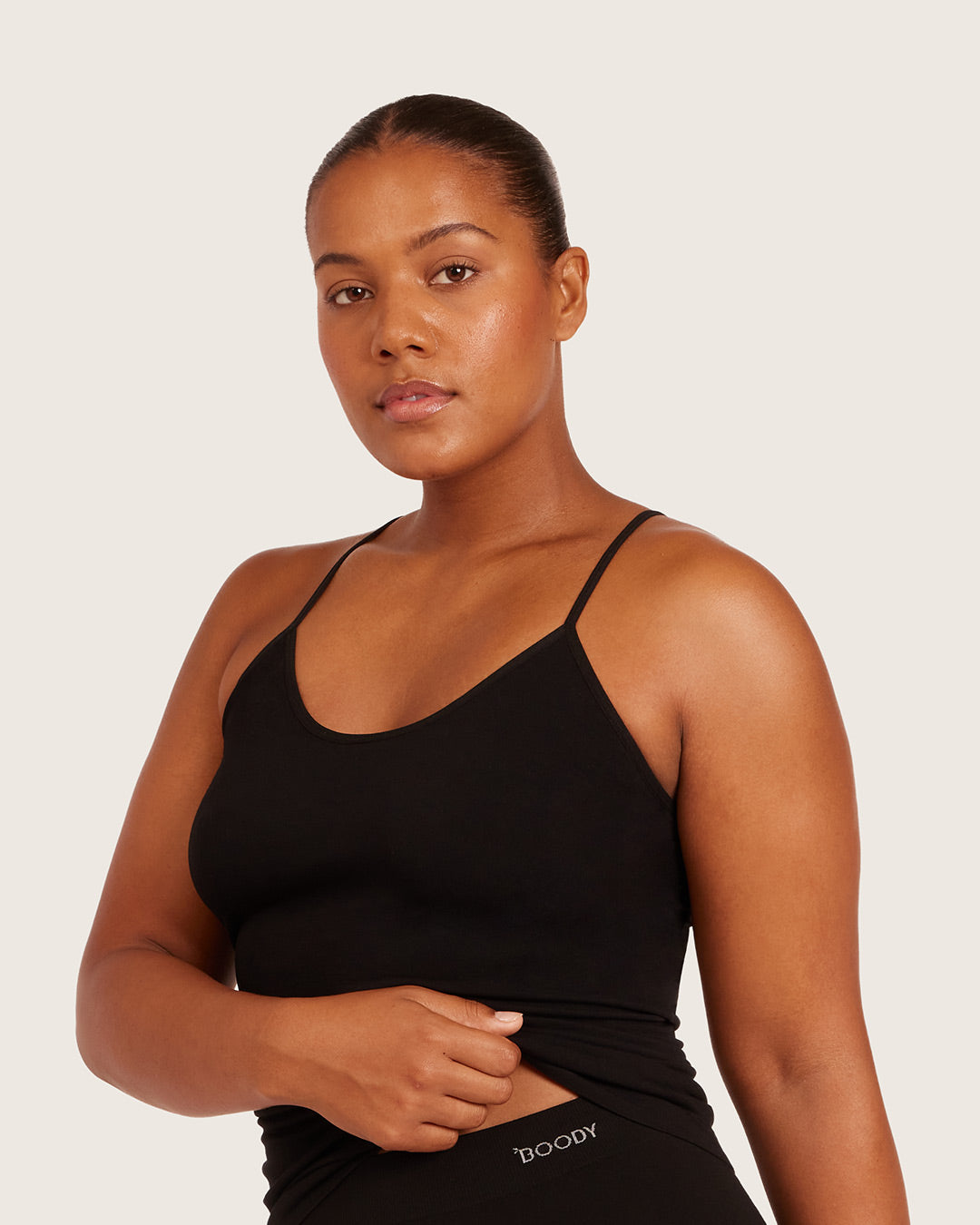 Base Layer Cami Top - Black