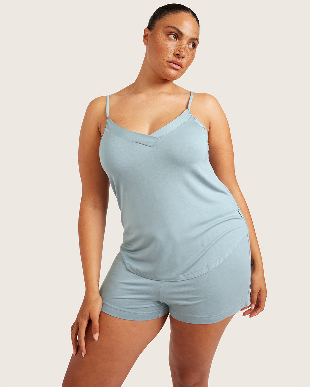 Goodnight Sleep Cami - Mineral Blue
