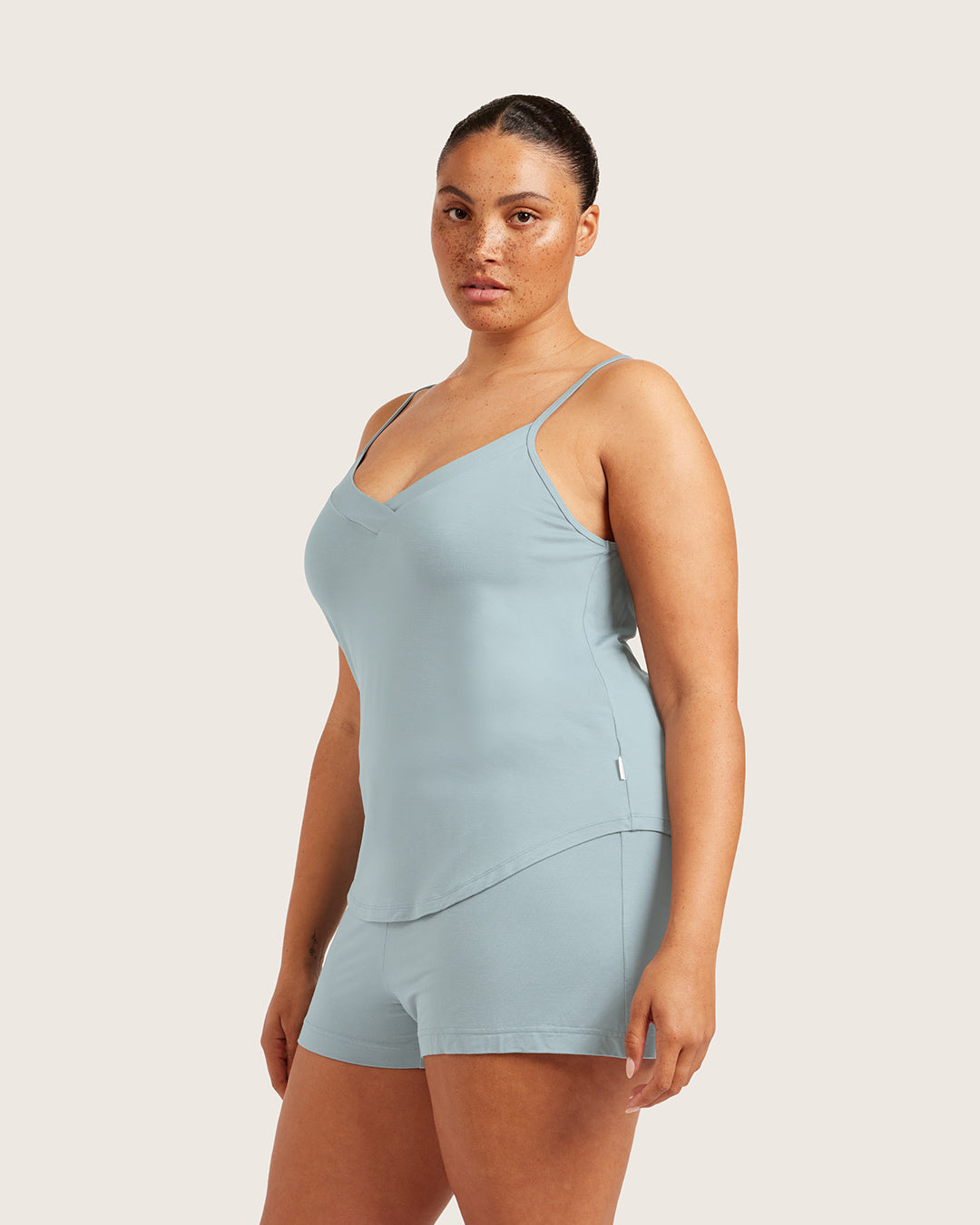 Goodnight Sleep Cami - Mineral Blue