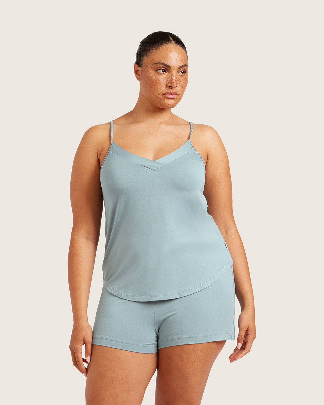 Goodnight Sleep Cami - Mineral Blue