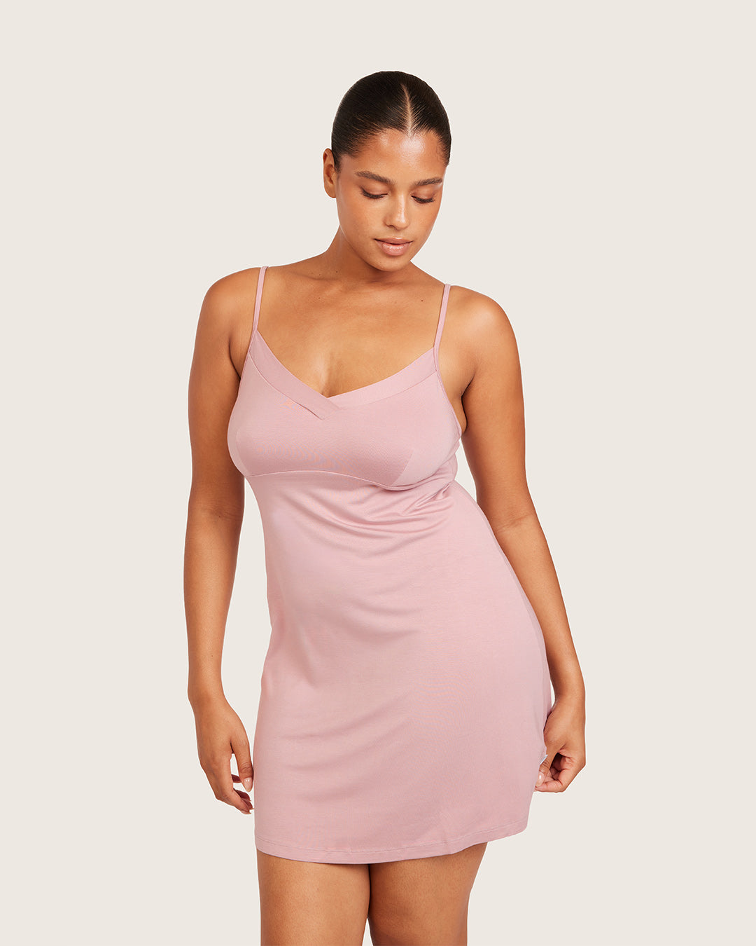 Goodnight Slip Sleep Dress - Lilac