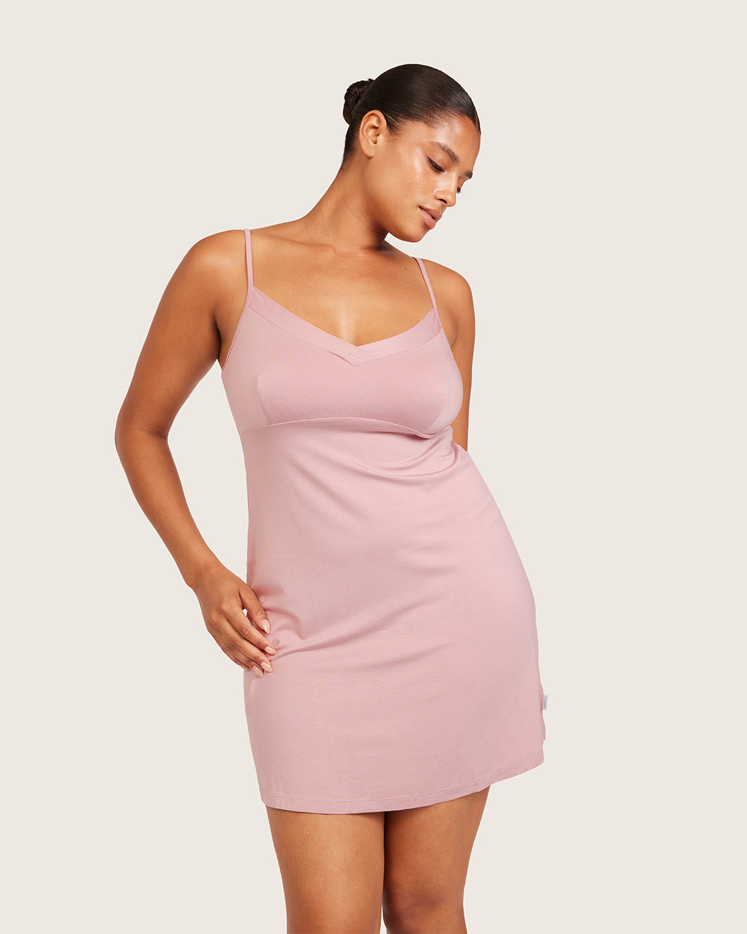 Goodnight Slip Sleep Dress - Lilac