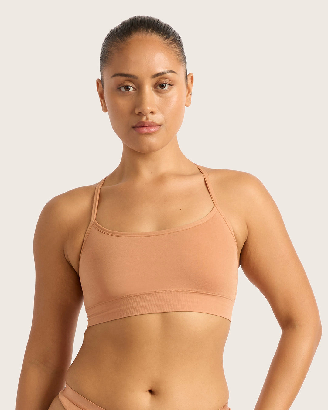 LYOLYTE Racerback Bralette - Dune