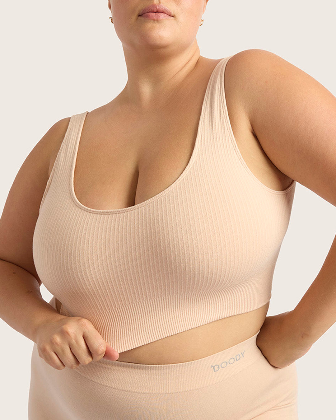 Ribbed Seamfree Crop-Shell
