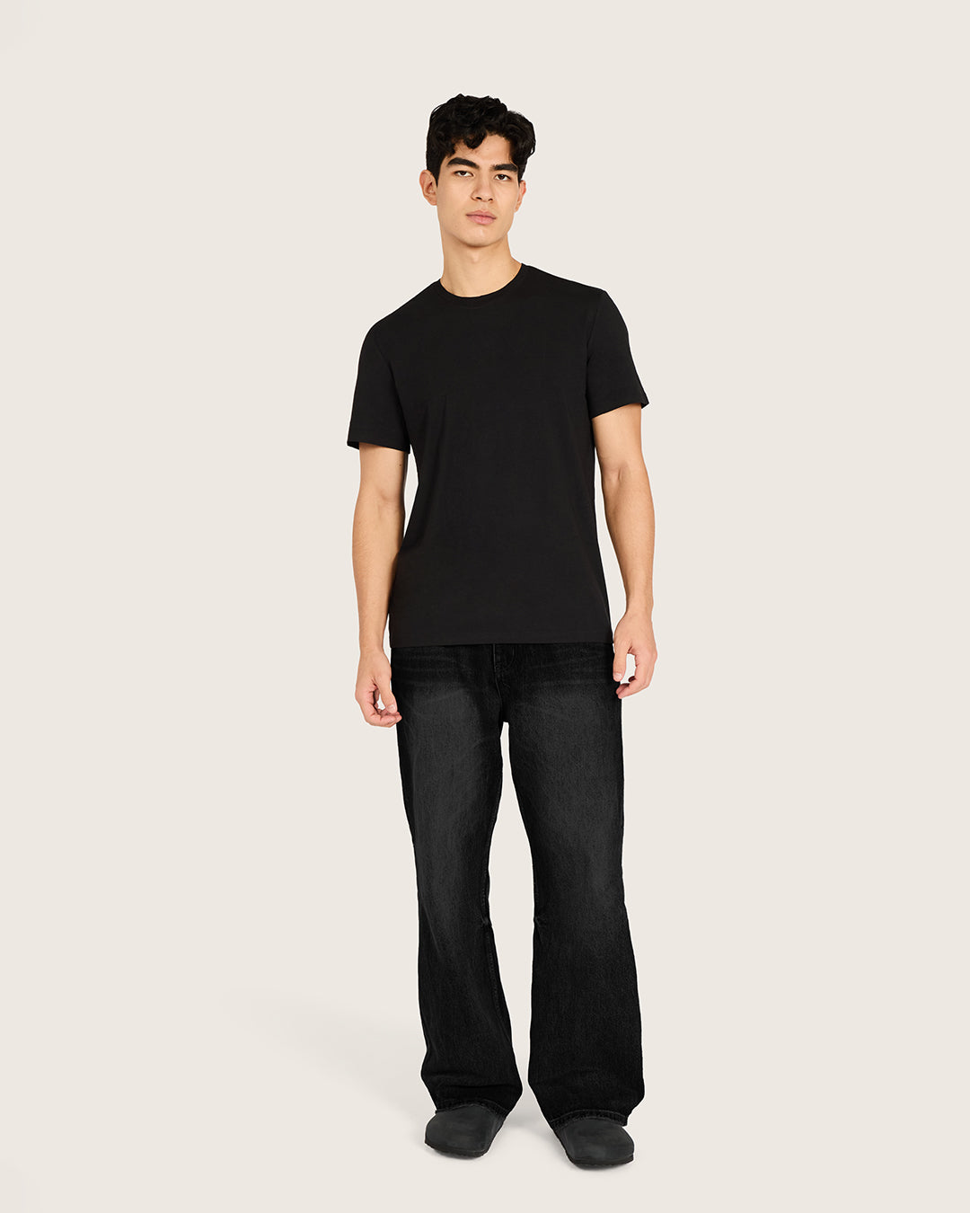 Men's Classic Crew Neck T-Shirt - Black