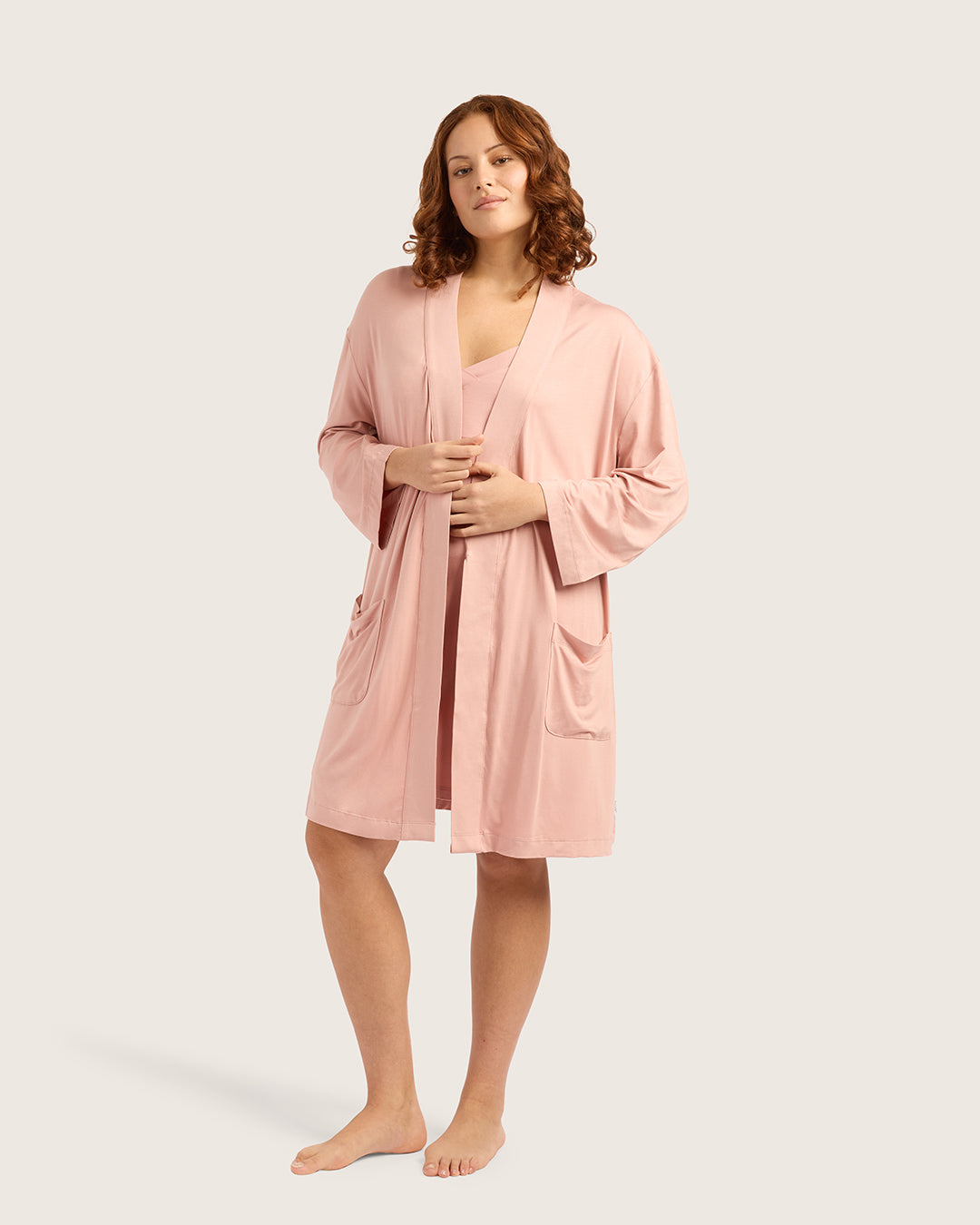 Goodnight Robe - Dusty Pink