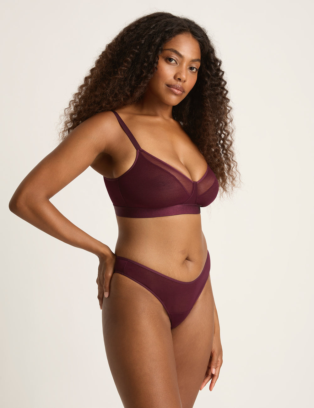 FreeMesh Full Bust Wireless Bra - Fig