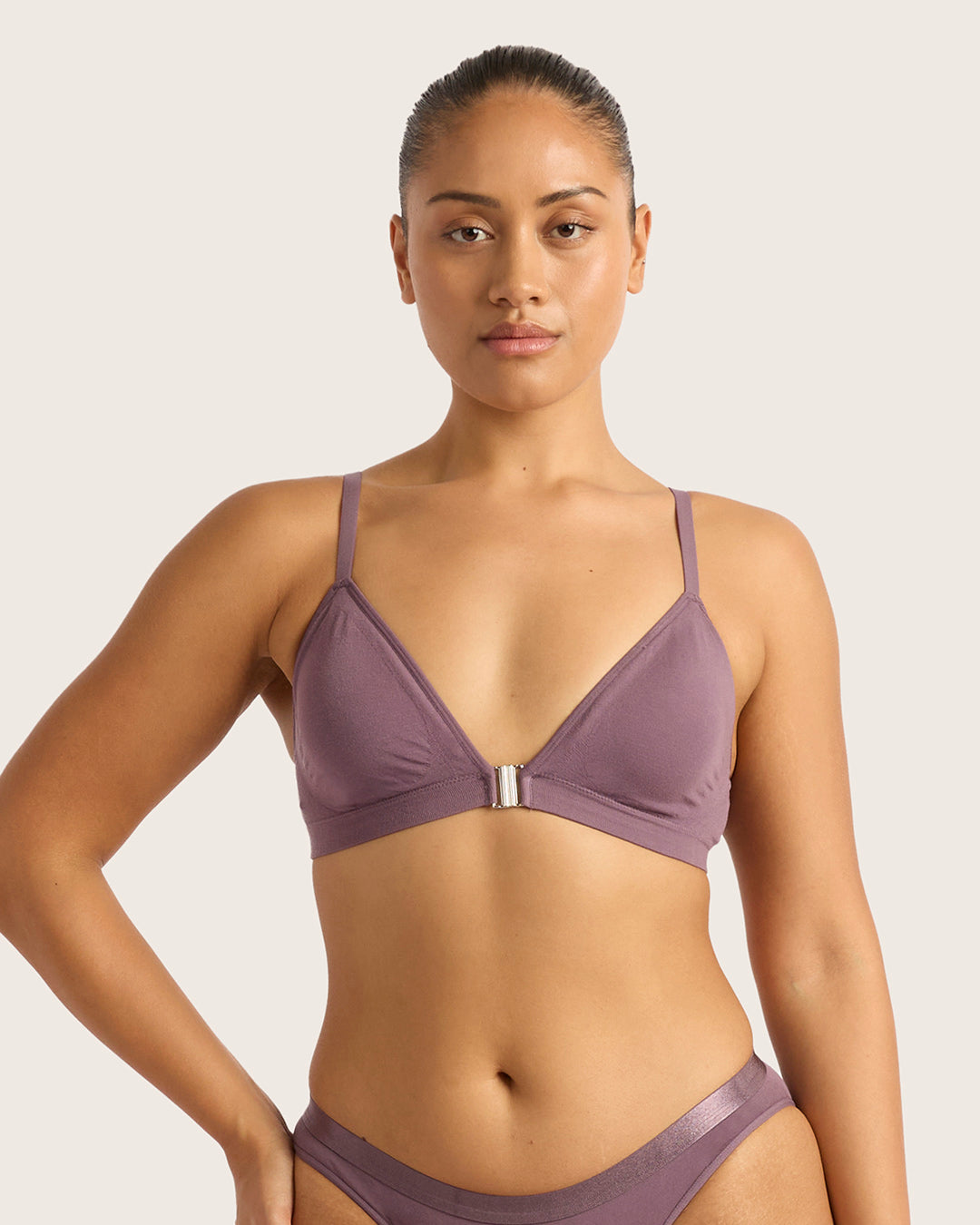 LYOLYTE Padded Bralette - Wisteria